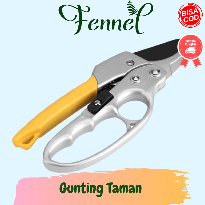 Gunting Taman Ranting Pohon Bunga Garden Pruning