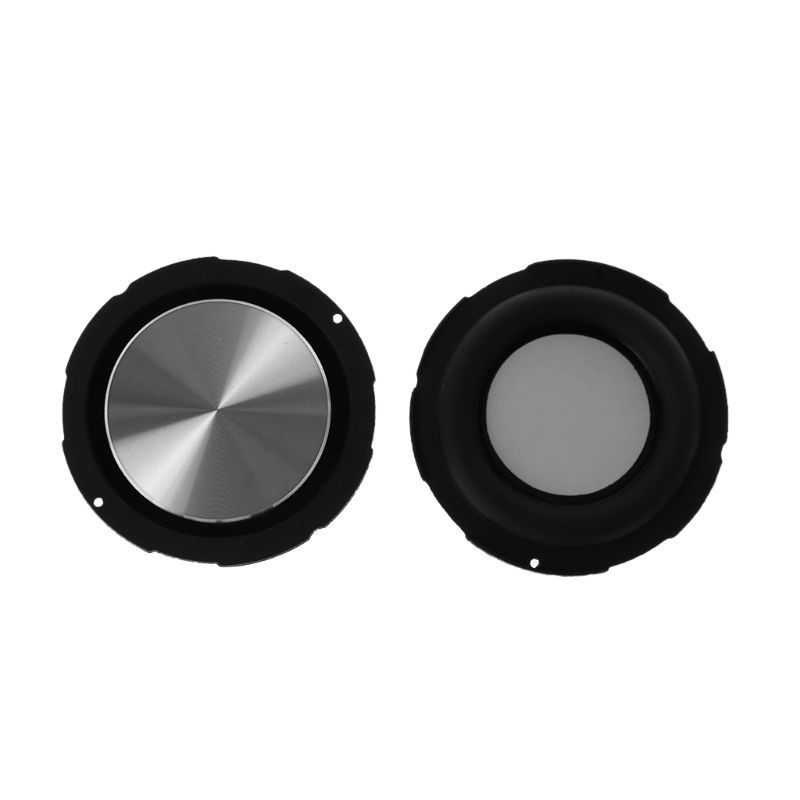 Cre 2pcs Membran Getar Pasif Bass Speaker Diafragma 55mm Diy