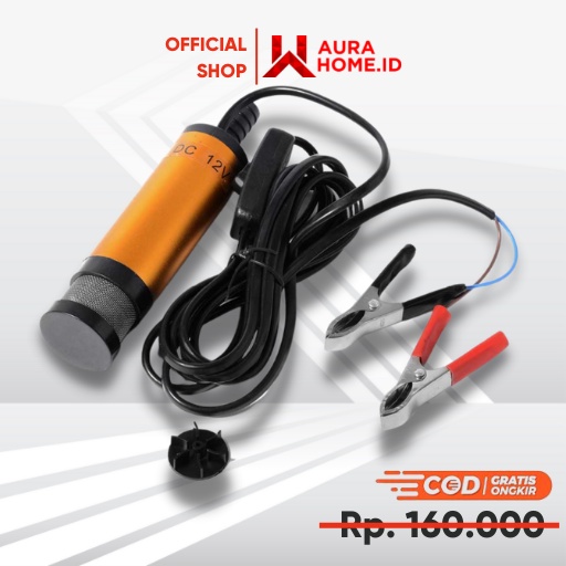 Pompa Transfer Oli Bensin Mobil Elektrik 12V / Alat Mesin Pompa Tangan Transfer Penyedot Sedot Sedot