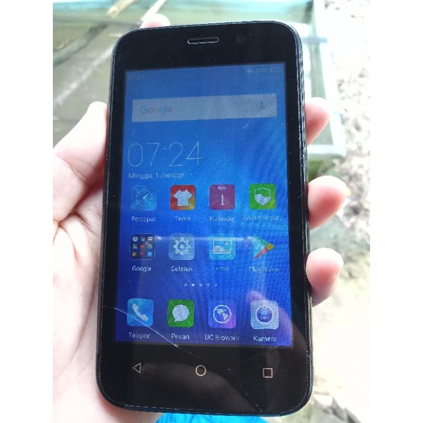 ADVAN S4Z PLUS SECOND HITAM