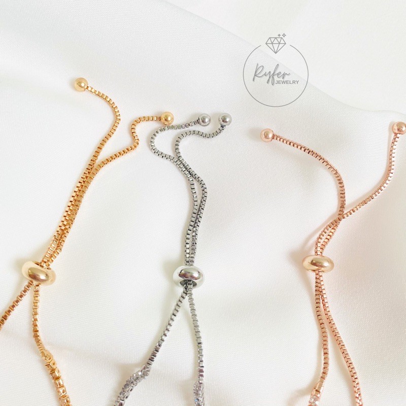 GELANG WANITA FASHION KOREA ANTI KARAT RYFERJEWELRY RJG00044-2