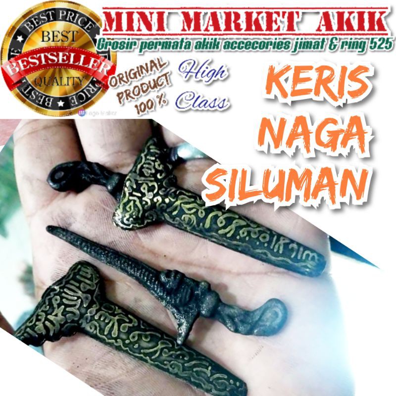 TERLARIS Antikan keris naga siluman barang antik rajah rajahan