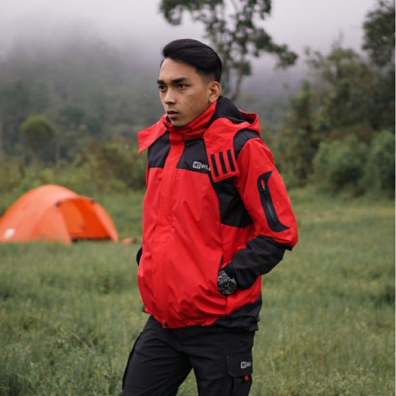 Jaket Wild Outdoor Edelweis Waterproof Windproof - Jaket riding - jaket gunung polar - jaket Outdoor