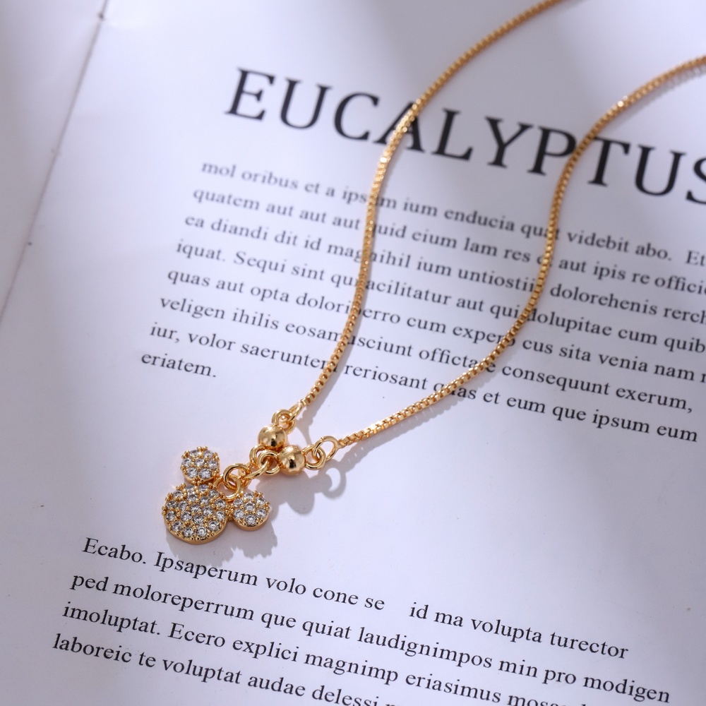 ✅COD kalung Titanium anti air rantai wanita karat korea D648