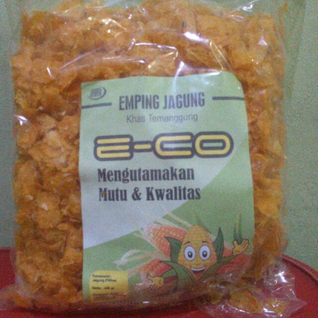 

E-co emping jagung mentah