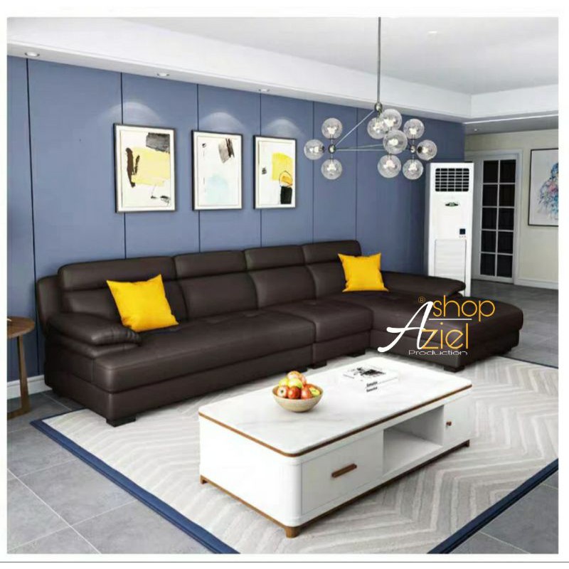 Sofa Leter L / Sofa Modern / Sofa Keluarga / Sofa Minimalis / Kursi Tamu