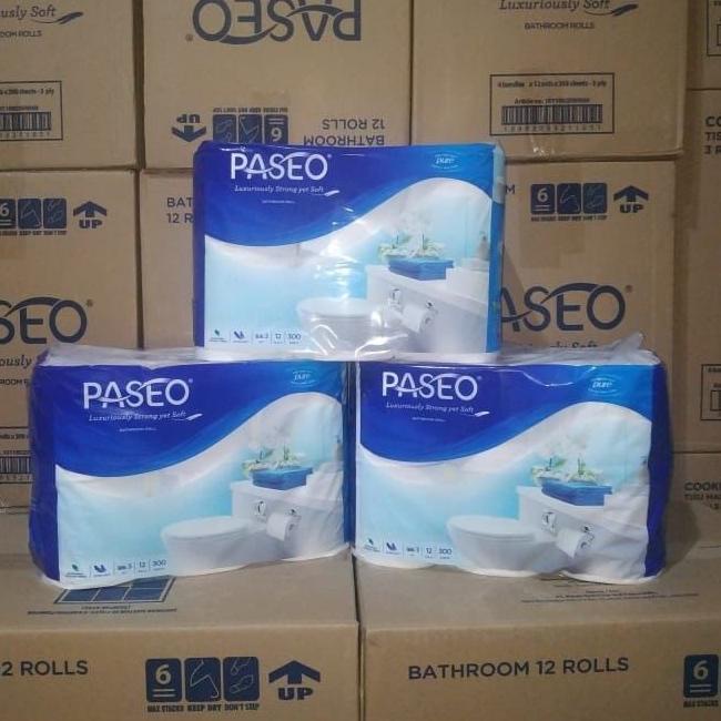 Update Khusus Tissue toilet Paseo 12 rolls 3 ply / tissue bathroom paseo / tissue toilet paseo non e