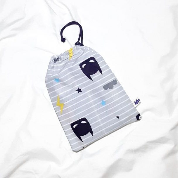 POUCH KEMASAN KANTONG SERUT KAIN MICROTEX