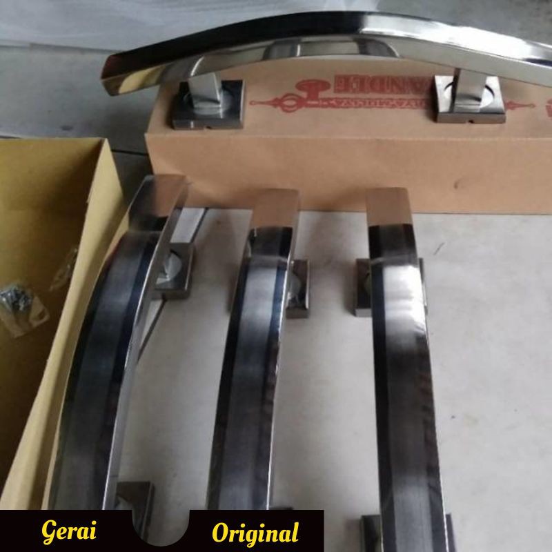INI YANG ASLI ! Handle pintu pull handle tarikan pintu gagang pintu 2pasang (4biji)
