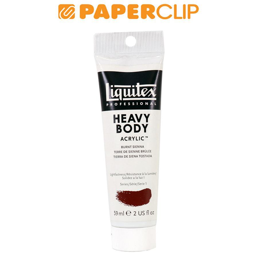 

ACRYLIC LIQUITEX HEAVY BODY S1 59ML BURNT SIENNA 1045127