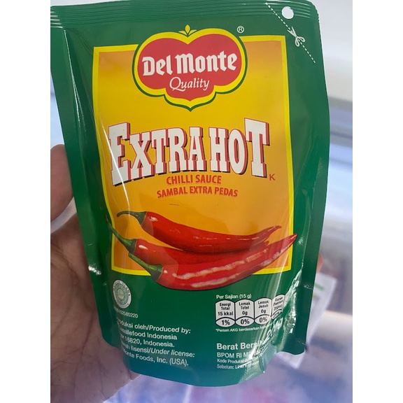 

DELMONTE SAUS SAMBAL EXTRA HOT POUCH 200 GR