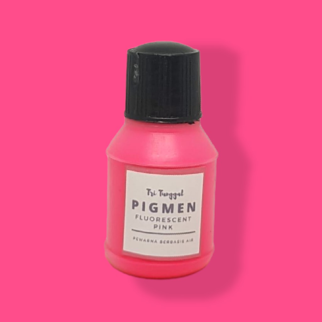 

PIGMEN 12gr FLUORESCENT PINK Stabilo Mini Kecil Pewarna Sablon Pigment Color Slime DIY Waterbased Tie Dye Cat Warna Warni Air Cair Cairan Liquid Paint Painting Kerajinan Prakarya Art Seni Kesenian Perlengkapan Merah Muda Gambar Lukis Tri Tunggal Malang