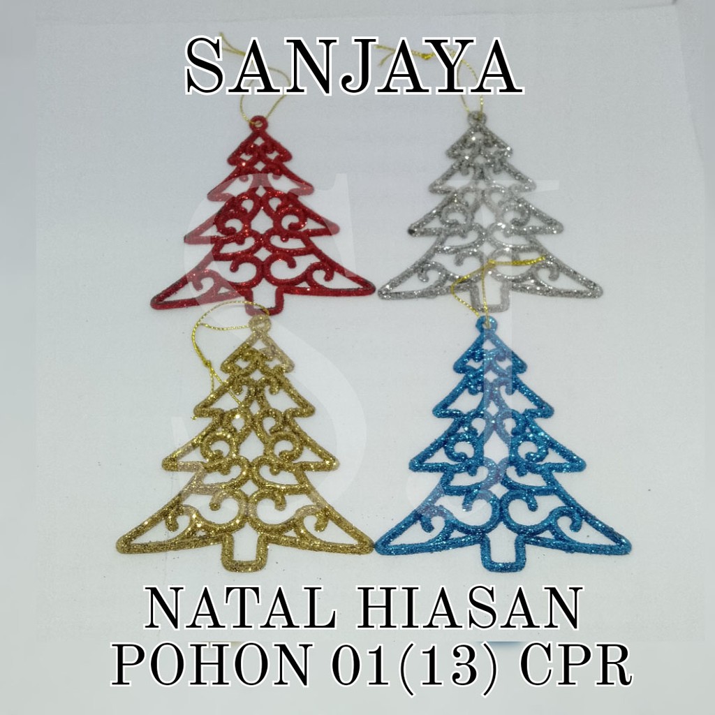 [1 Bks] Pohon Mini Hiasan Aksesoris Natal / Ornamen Natal / Dekorasi Pohon Natal / Natal Hiasan Pohon 01(13) Cpr