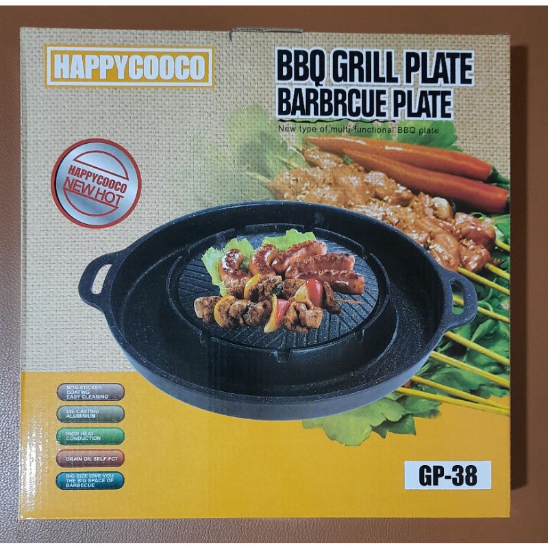 Grill pan bulat 30-Cm