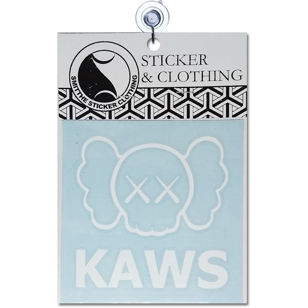 Stiker KAWS Logo Cutting Sticker untuk aksesoris Mobil Motor Oracal