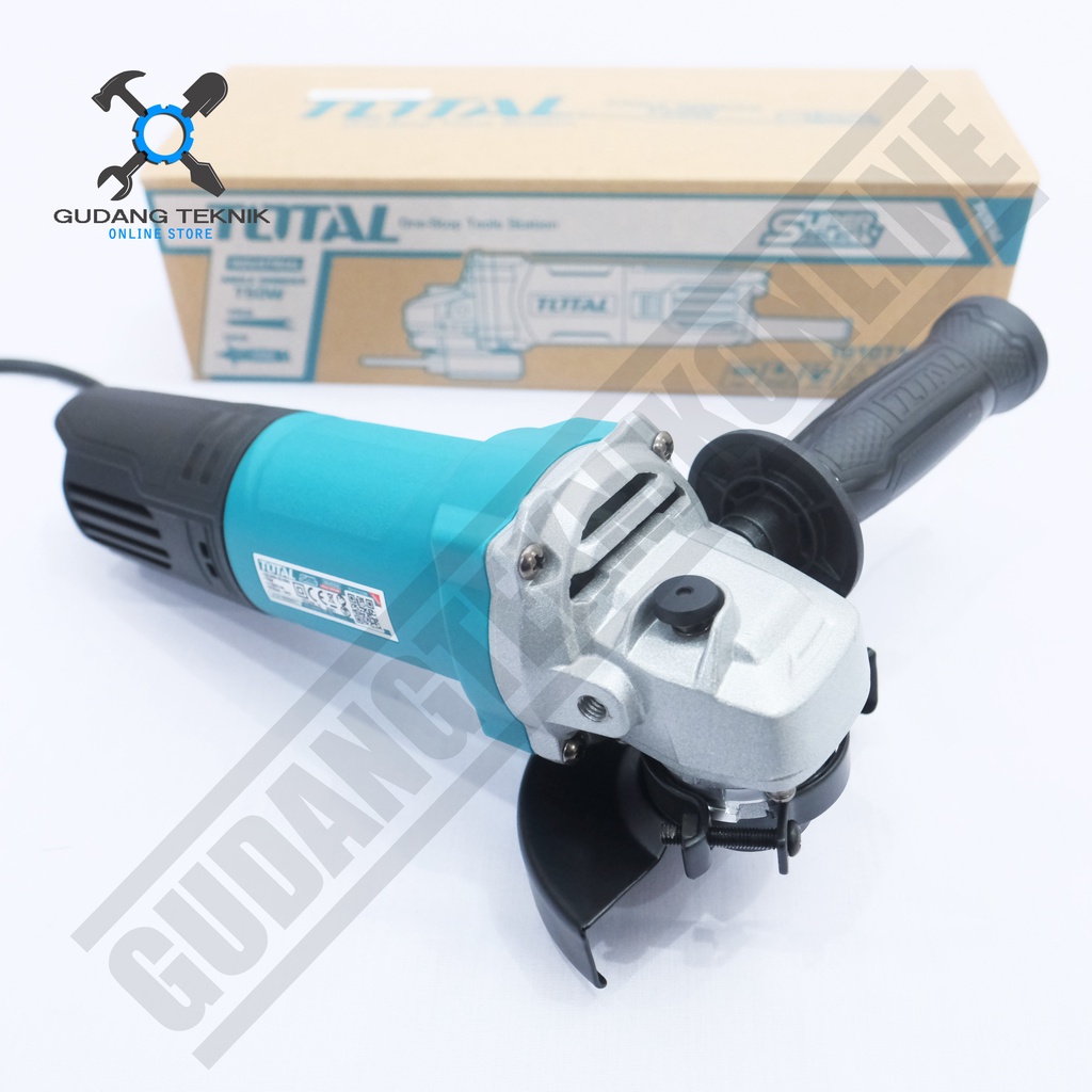 Mesin Gerinda 4&quot; TOTAL TG10710056 / Angle Grinder TG 10710056 - Gerinda Tangan 4 Inch TOTAL