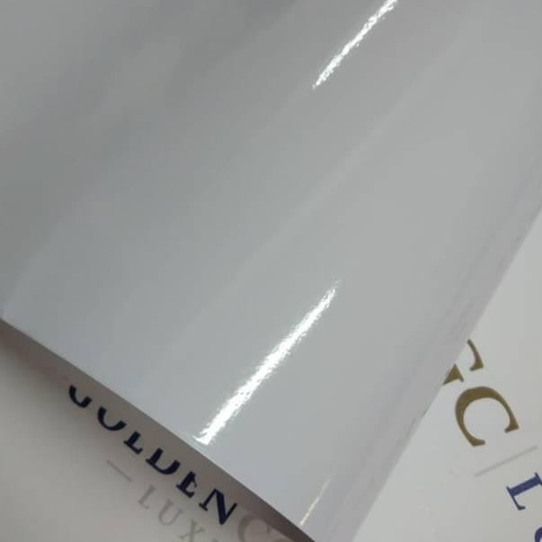 

DM Kertas stiker vinyl inkjet transparant/glossy A4 isi 10 lembar DM M9M