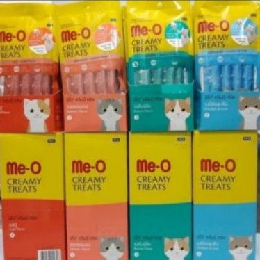 snack kucing meo creamy treats 1dus(isi12pack) All Varian