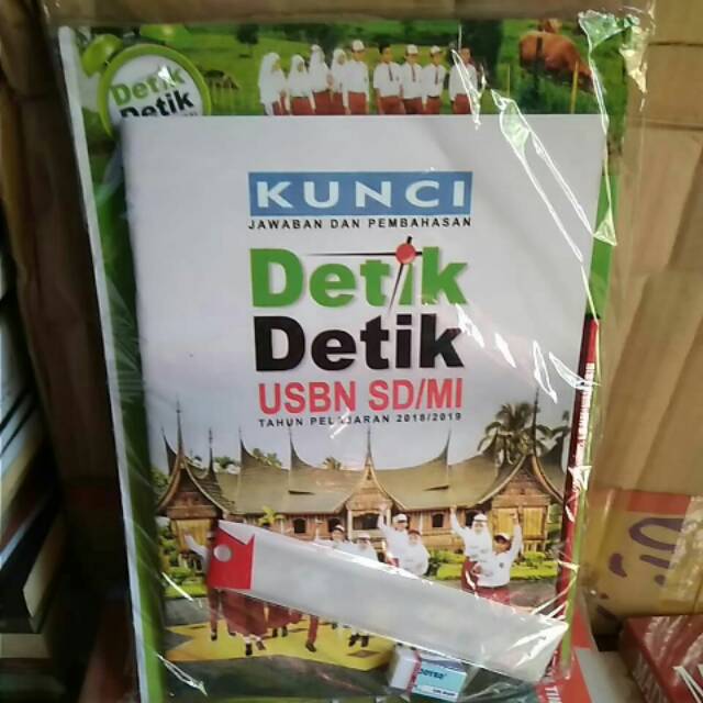 buku kunci jawaban dan pembahasan detik detik USBN sd mi