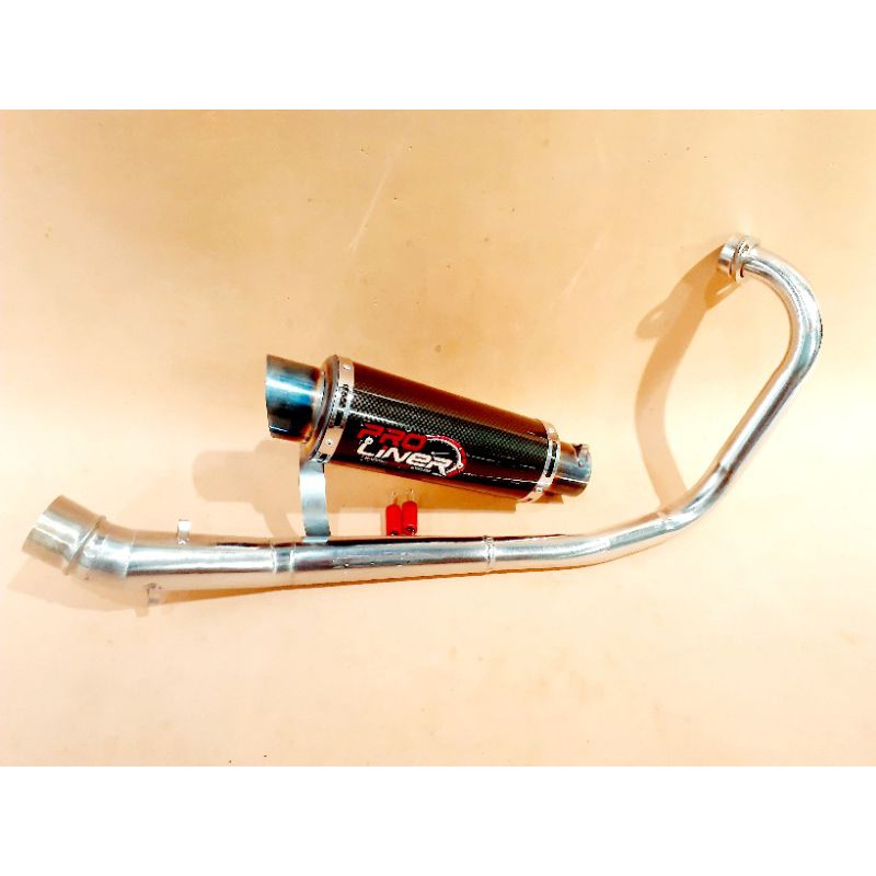 Knalpot Racing pro Liner carbon Satria fu new satria fu old
