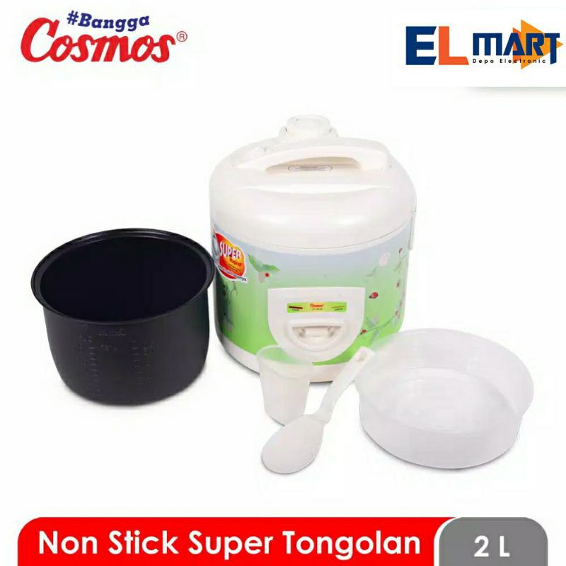 Cosmos magic com Rice Cooker 3in1 2 Liter 2L  CRJ 8228 CRJ8228 W B