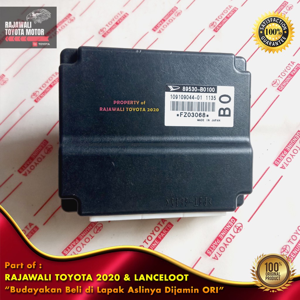 Ecu Transmisi Relay Komputer Avanza & Xenia 2006-2018 Seri B0 Original Genuine Toyota (89530-B0100)