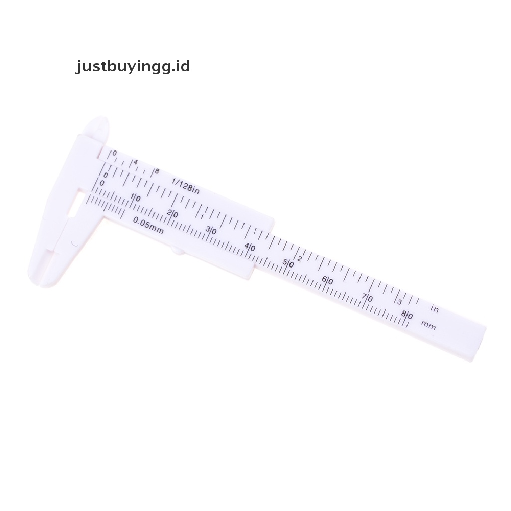 Jangka Sorong Mini 80mm Bahan Plastik Untuk Pelajar