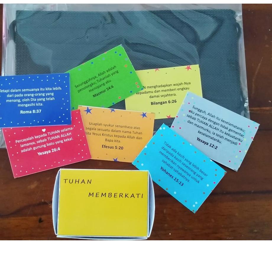 

[PRODUK 8F8VD] 100 Kartu Ayat Alkitab (Versi Indonesia) TCT