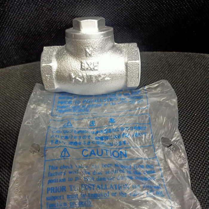 Check Valve / one way valve/tabok klep steam uap 1/2"in kitz Original