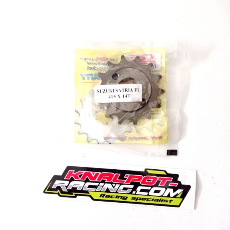 Gear Depan SSS Suzuki Satria Fu 415-14T