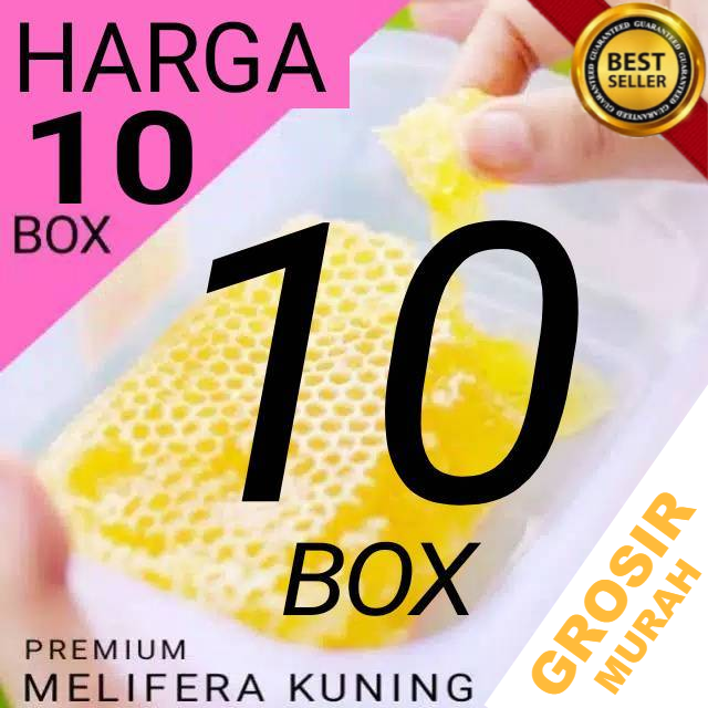 

MADU SARANG ASLI MELIFERA KUNING / MADU ASLI / MADU MURNI / HARGA 10 BOX