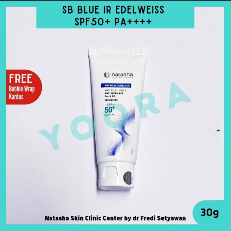 PHYSICAL SUNBLOCK SPF 50+PA++++/SB BLUE IR EDELWEISS/TIRAI NATASHA/TABIR SURYA