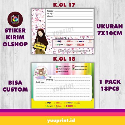 

Label Pengiriman Online