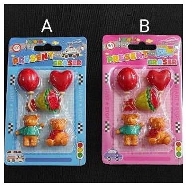 

Penghapus Balon Teddy Bear / Present Erasers