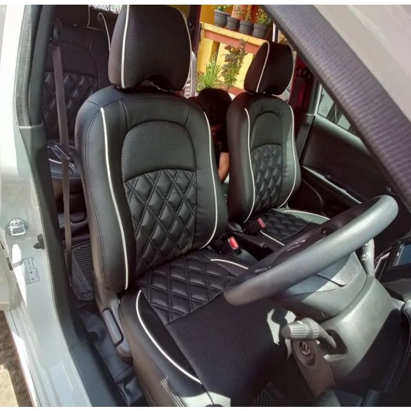 Sarung jok mobil Honda Mobilio full 3 baris / cover jok mobil Honda Mobilio / Bungkus jok mobil Hond