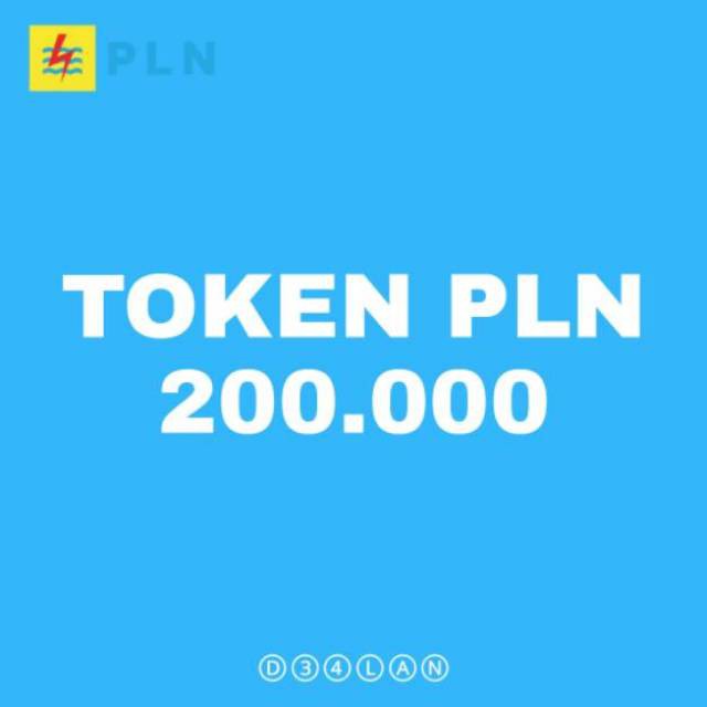 PROMO TOKEN LISTRIK PLN 200 RIBU