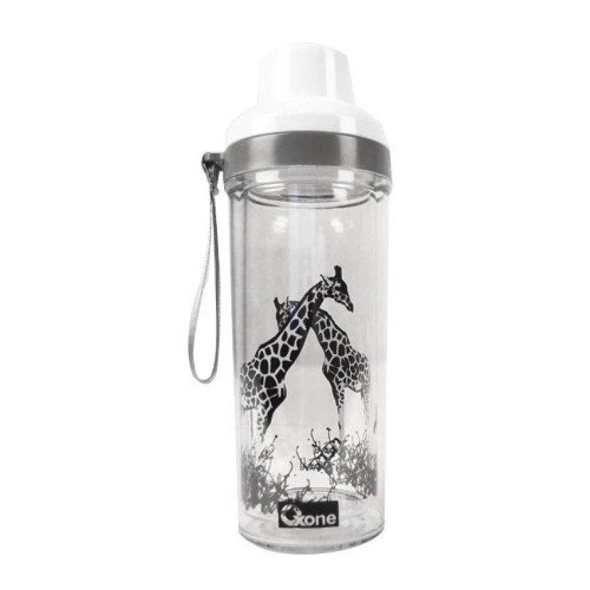 Oxone OX-032M Double Wall Glass Travel Bottle Thermos