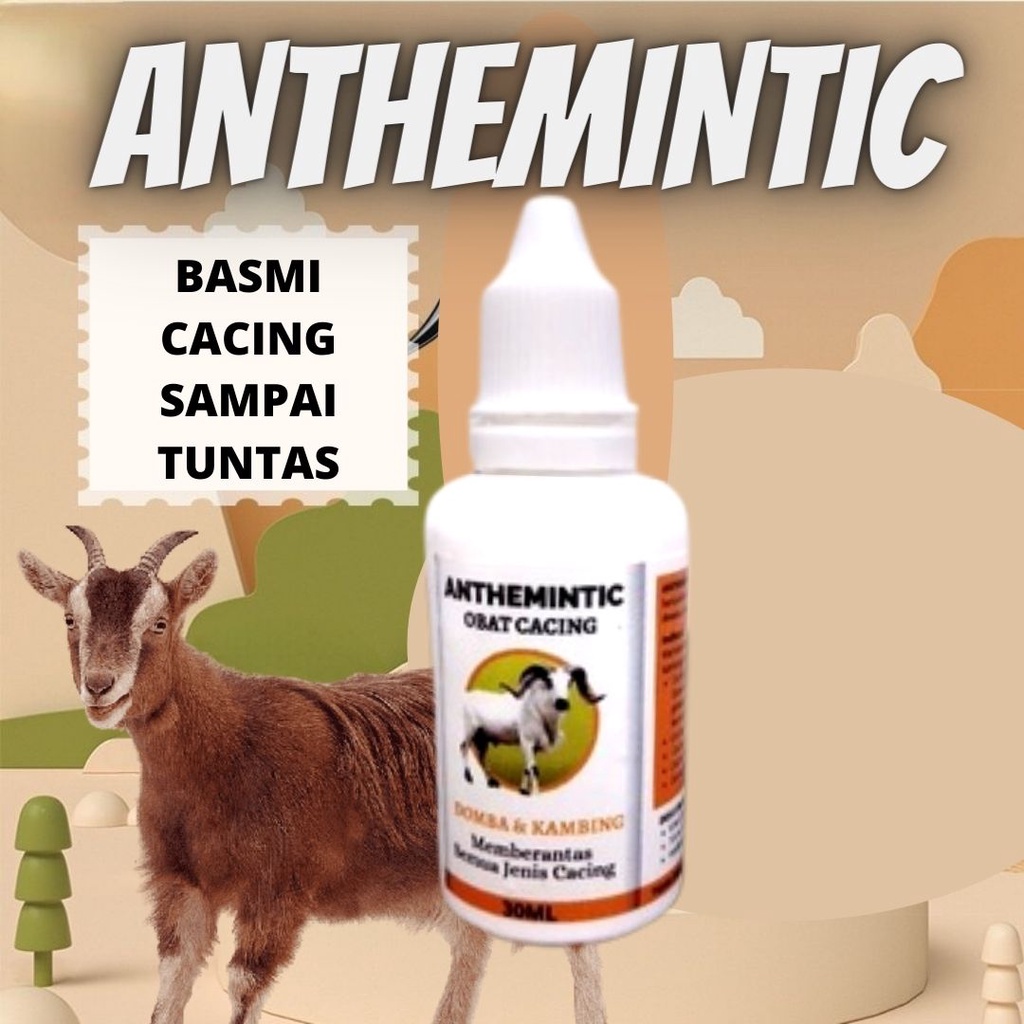 Obat Cacing Kusus Kambing Dan Domba Meningkatkan Nafsu Makan FEFARM