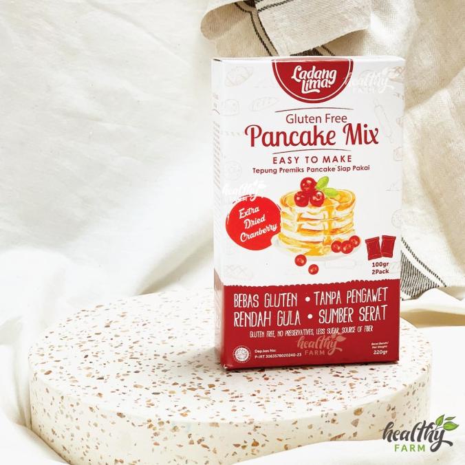 

Pancake Mix Gluten Free Ladang Lima / Tepung Pancake 220g