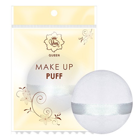 Make Up Puff min 2 pc/Spons bedak tabur/spons make up bulat/sponge bulat untuk make up/spon bedak