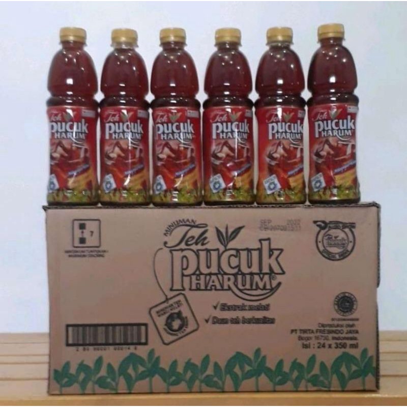 

Teh Pucuk Harum 350 ml 1Dus isi 24 Btl