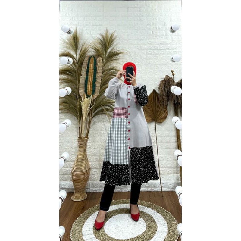 HC - TUNIK S-MUT ORIGINAL 100% / TUNIK/TUNIK SEMUT BY SYAINA ORIGINAL PRODUK/ TUNIK TERBARU/ ATASAN