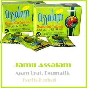 Assalam Jamu Herbal /Kesehatan herbal/  Asam Urat Rematik Reumatik Dan Flu Tulang