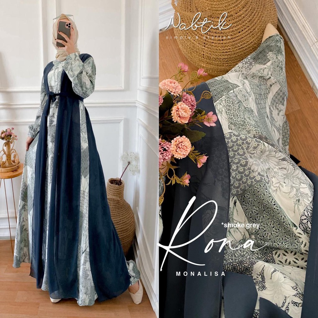 Dress - Rona Dress Simple & Stylish By Nabtik