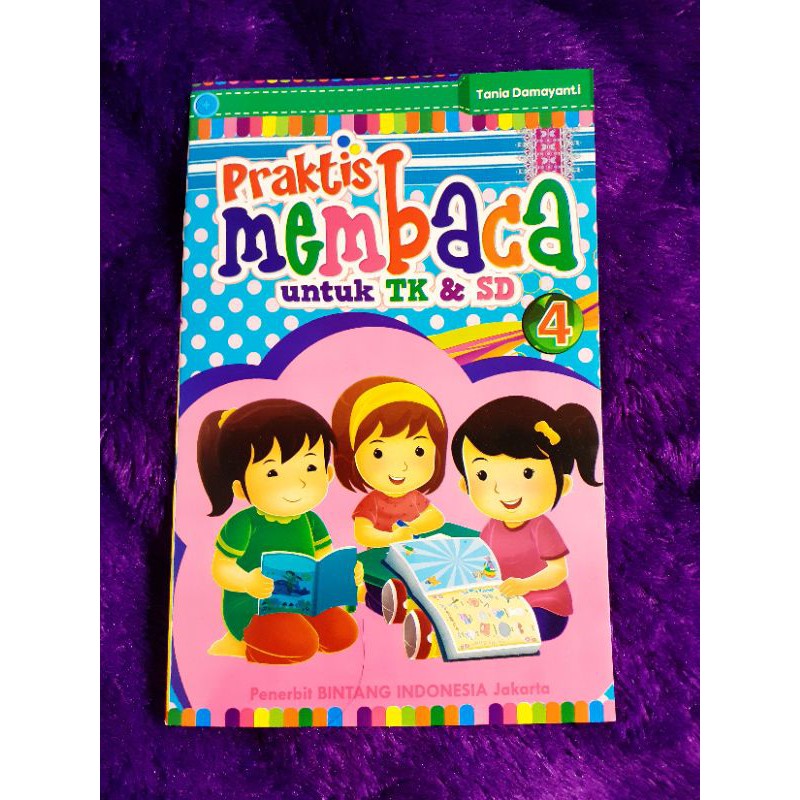 Buku Anak Praktis Membaca untuk TK & SD Jilid 4