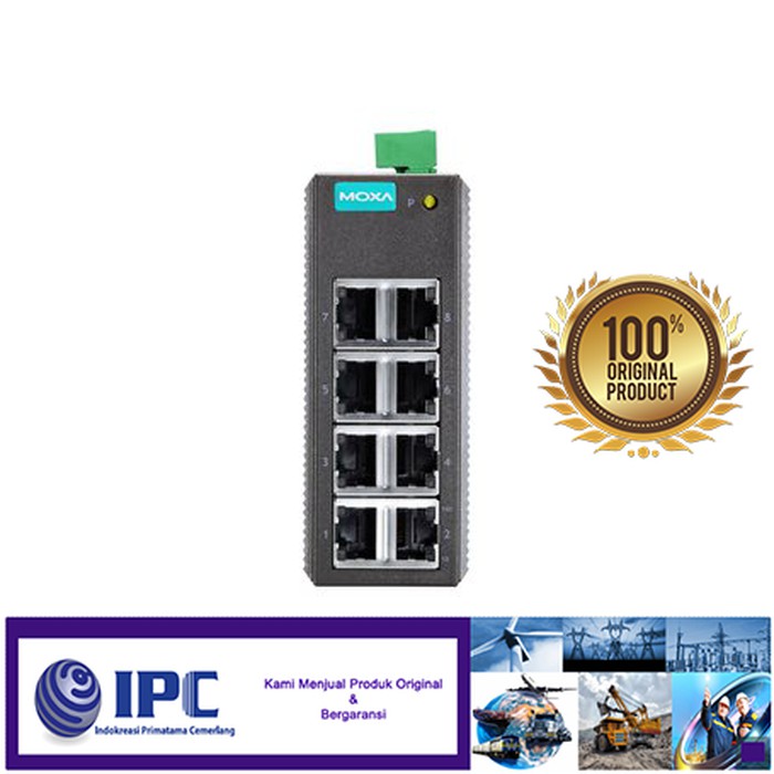 Penawaranspesial MOXA EDS 208 Entry Level Unmanaged Ethernet Switches Terjangkau