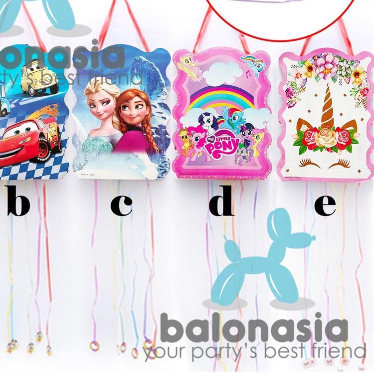 

✵ Balonasia Pinata Tarik / Pull String Paper Bag Pinata ☺