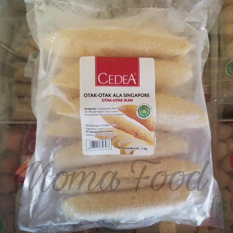 

Cedea otak otak singapore 500gr & 1 kg