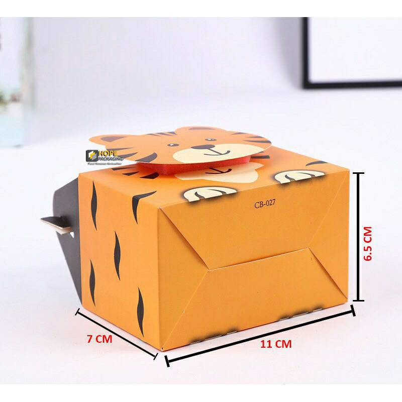 [ 3 PCS ] Sale Murah Paper Box Ultah Kids Bentuk Tas Gift Box animal Souvenir Dus Hadiah Snack Kue / hadiah anak karakter hewan / box gift bayi box baby / new born