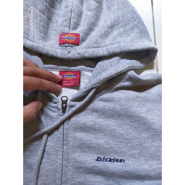 SWEATER HOODIE ZIPPER DICKIES ORIGINAL